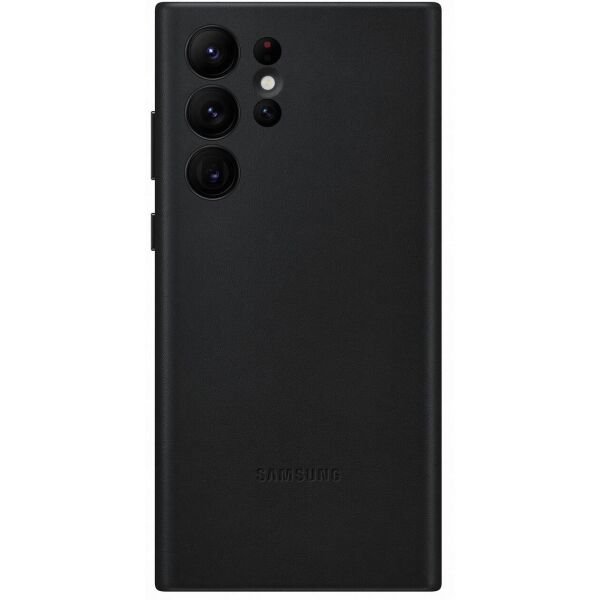 

Чехол Samsung Leather Black EF-VS908LBEGRU для S22 Ultra