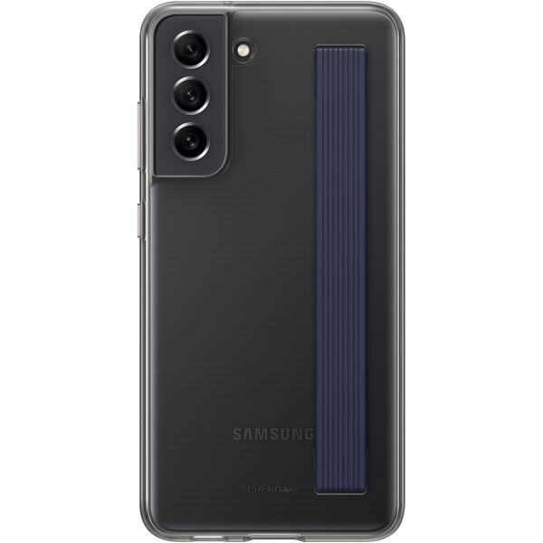 

Чехол Samsung Clear Strap Cover Dark Gray EF-XG990CBEGRU для S21FE