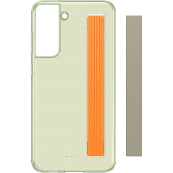 

Чехол Samsung Clear Strap Cover Olive Green EF-XG990CMEGRU для S21FE
