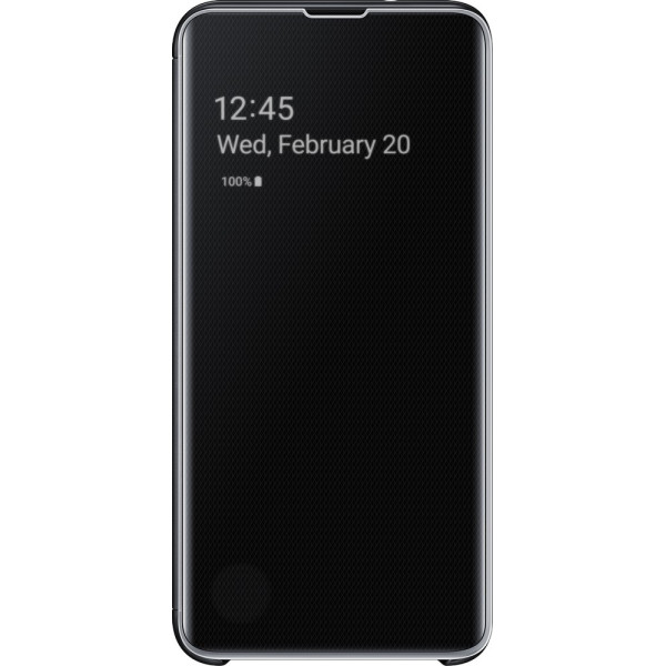 

Samsung S10e Clear View Cover Black EF-ZG970CBEGRU