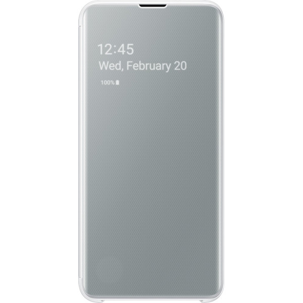 

Samsung S10e Clear View Cover White EF-ZG970CWEGRU