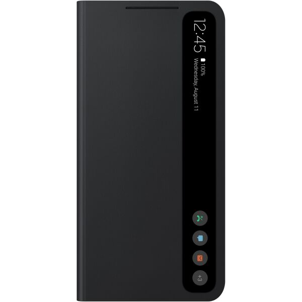 

Чехол Samsung Smart Clear View Cover Dark Gray EF-ZG990CBEGRU для S21FE