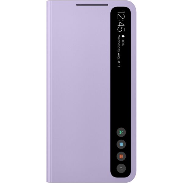 

Чехол Samsung Smart Clear View Cover Lavender EF-ZG990CVEGRU для S21FE