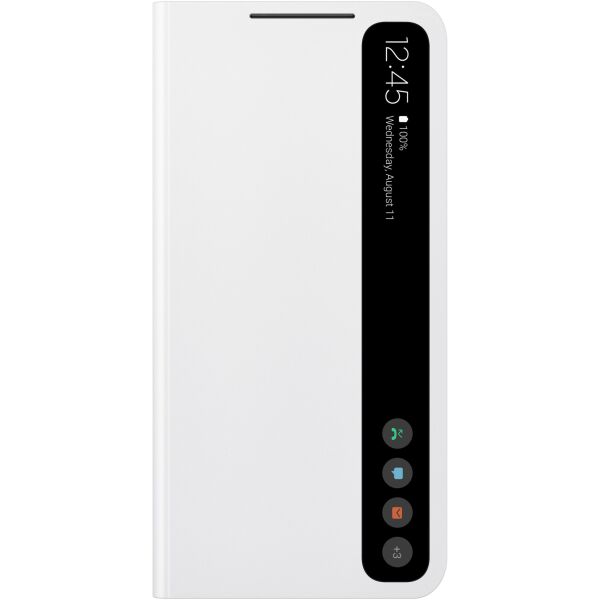 

Чехол Samsung Smart Clear View Cover White EF-ZG990CWEGRU для S21FE