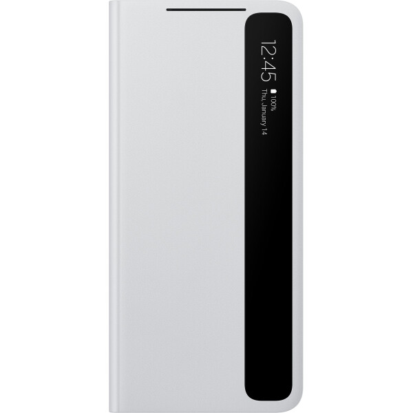 

Чехол Samsung S21 Ultra Smart ClearView L.Gray EF-ZG998CJEGRU