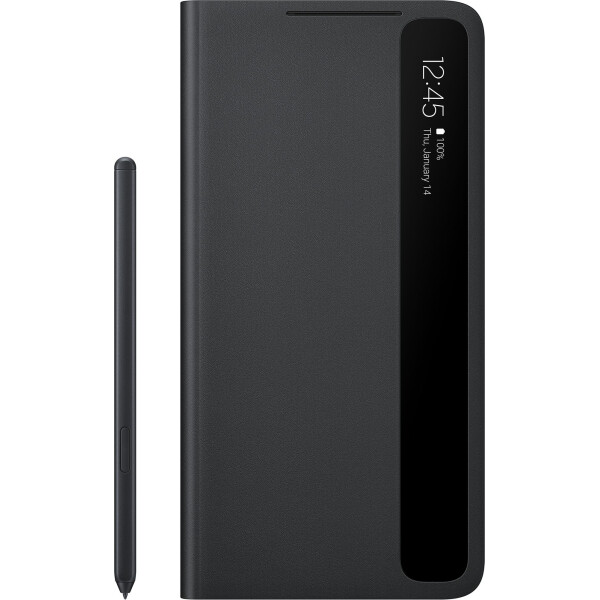 

Чехол Samsung S21 Ultra Clear View+S Pen Black EF-ZG99PCBEGRU