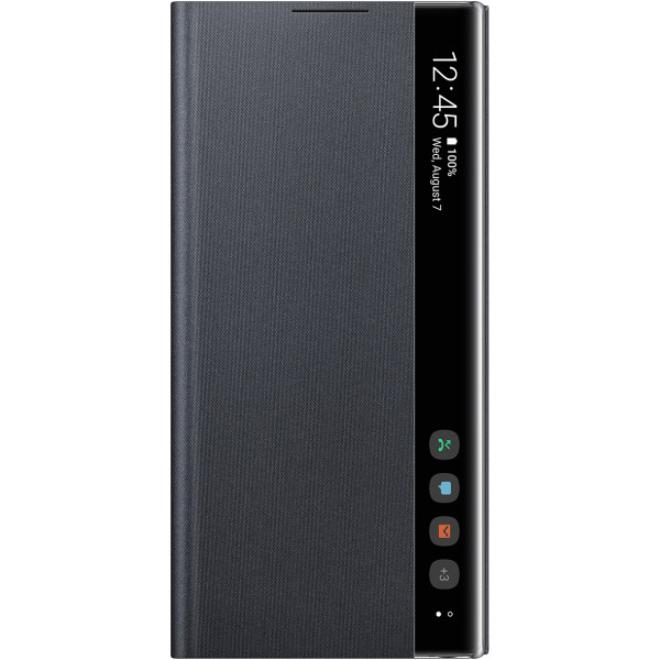 

Чехол Samsung Note10 Clear View Cover Black EF-ZN970CBEGRU