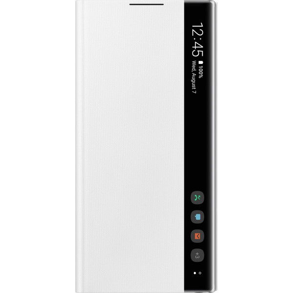 

Чехол Samsung Note10 Clear View Cover White EF-ZN970CWEGRU