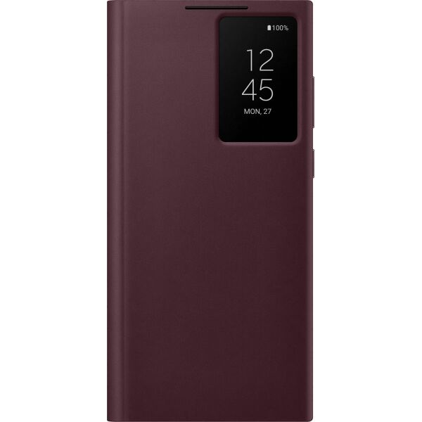 

Чехол Samsung Smart View Burgundy EF-ZS908CEEGRU для S22 Ultra