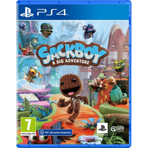 

Диск с игрой Sackboy a Big Adventure на BD-диске [PS4]