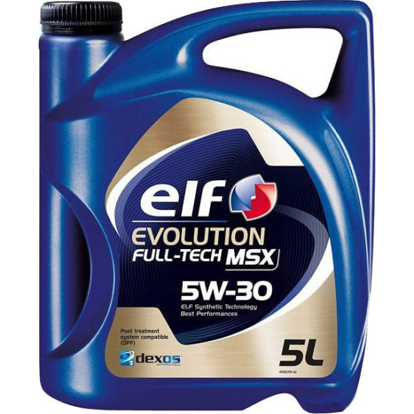 

Моторное масло ELF EVOLUTION FULLTECH MSX 5W30 5л