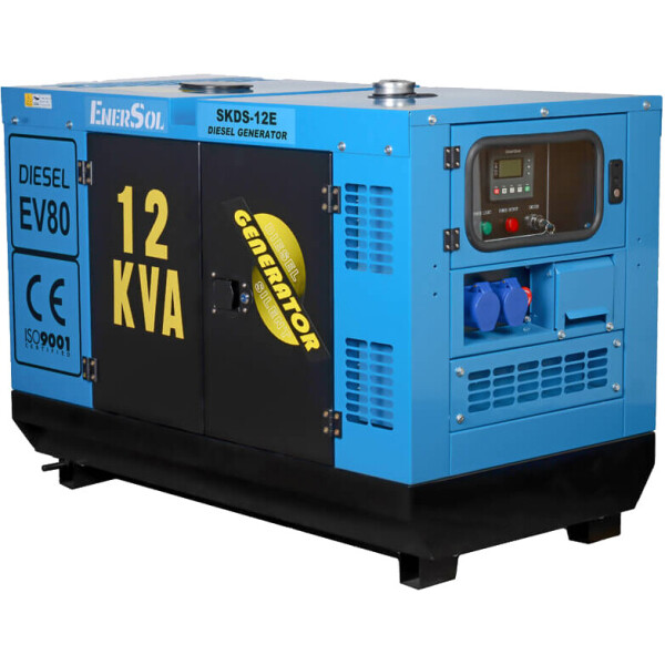 

Генератор дизельный EnerSol однофазный SKDS-12EB