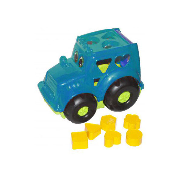 

Трактор-сортер Colorplast Кузнечик №1 бирюзовый 0329