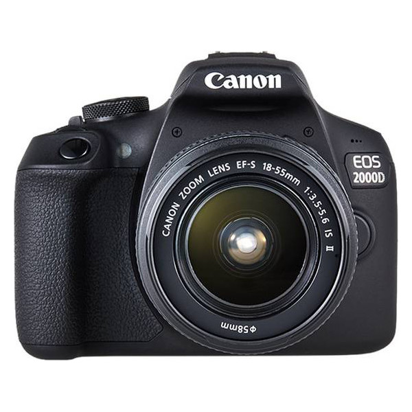 

Фотоаппарат Canon EOS 2000D kit (18-55mm) IS II (2728C008)