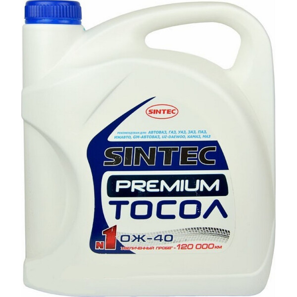 

Тосол Sintec ОЖ-40 ПЕ кан.5кг