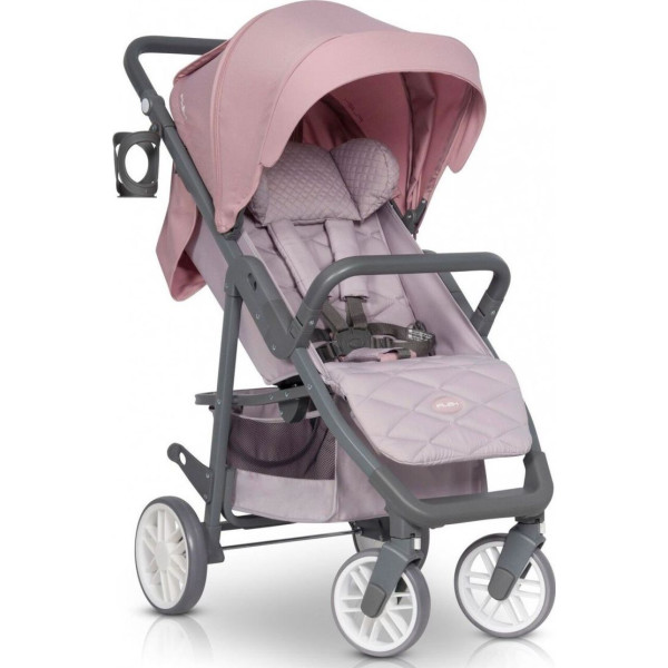 

Детская коляска прогулочная Euro-Cart Flex powder pink