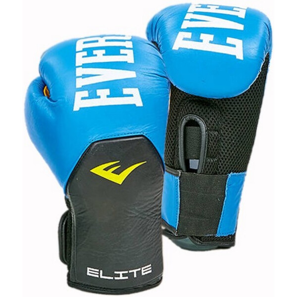 

Боксерские перчатки Everlast EV-6757-B 10 oz кожаные Сине-черные (EV-6757-B-10)