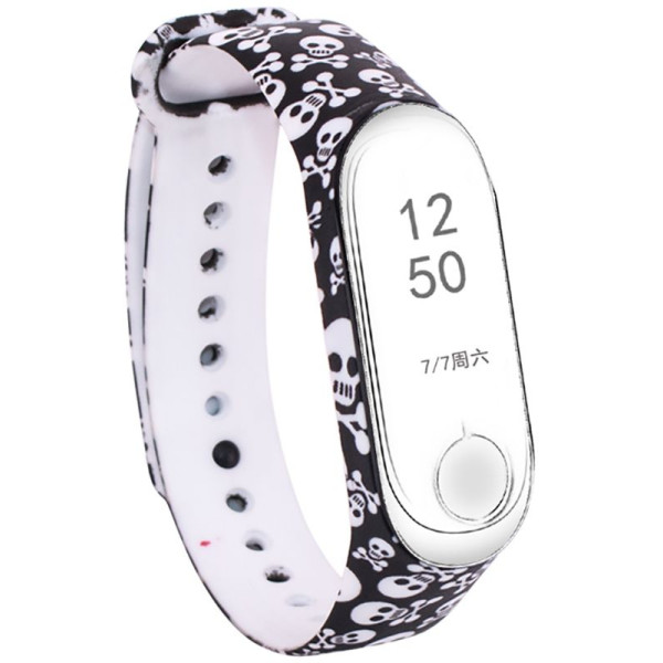 

Ремешок UWatch TPU Replacement Print Design Wrist Strap for Mi Band 3 K