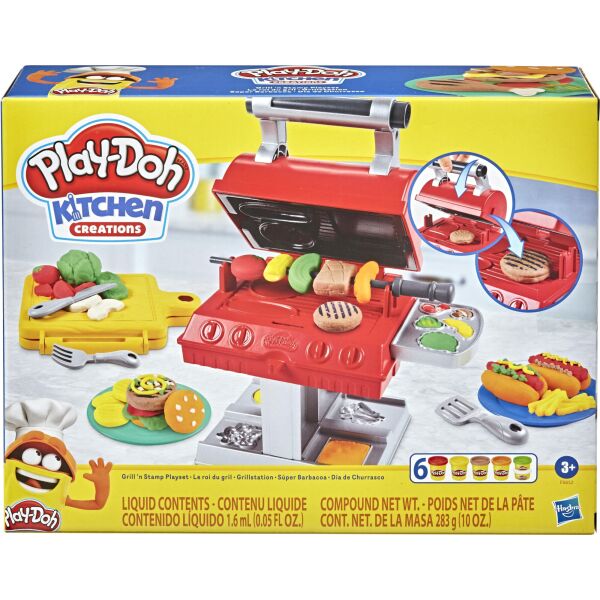 

Игровой набор Hasbro Play-Doh Гриль (F0652)