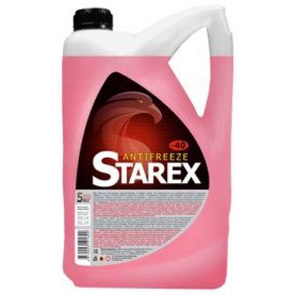 

Антифриз StarexRed крас. ПЕ кан.5кг