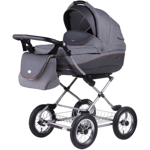 

классическая 2 в 1 Roan Emma (12"sery) E56 серый - графит (кожа)