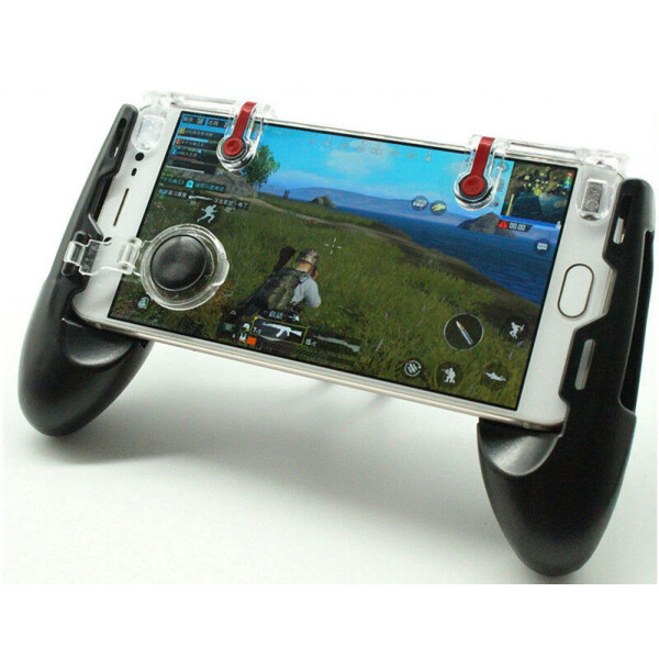 

Беспроводной геймпад триггер для смартфонов Union PUBG Mobile 5in1 Black