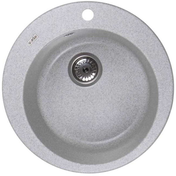 

Кухонная мойка VentoLux FABIA GRAY GRANITE D500x200,2059765957263