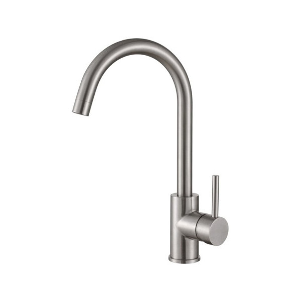 

Смеситель для кухни Fabiano FKM 41 S/Steel Inox нержавеющая сталь