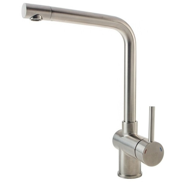 

Смеситель для кухни Fabiano FKM 45 S/Steel Inox нержавеющая сталь