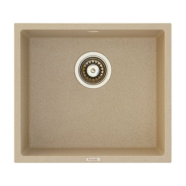 

Кухонная мойка Fabiano Quadro 45x40 Beige