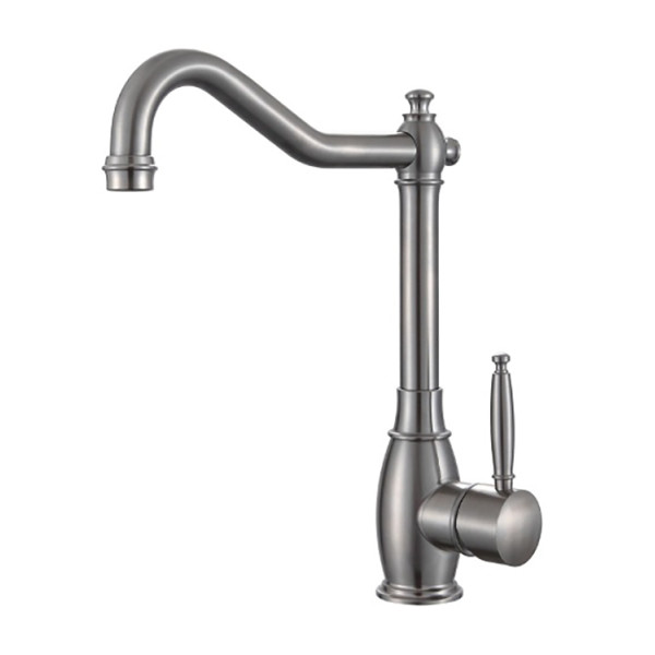 

Смеситель для кухни Fabiano FKM 44 S/Steel Inox нержавеющая сталь