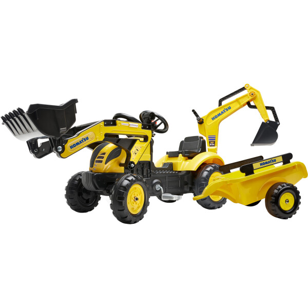

Детский трактор на педалях Falk 2076N Komatsu Желтый (2076N)