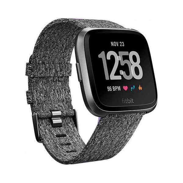 

Fitbit Versa Special Edition, Charcoal Woven (FB505BKGY)