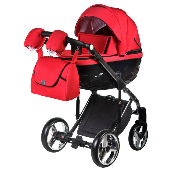 

универсальная 2 в 1 Adamex Chantal Polar (Graphite) C7 красный