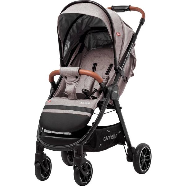

Коляска прогулочная с большими колесами CARRELLO Eclipse CRL-12001/1 Cotton Beige в льне +дождевик