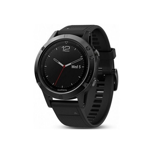 

Смарт-часы Garmin Fenix 5 Black Sapphire with Black Band (010-01688-10)
