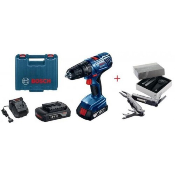 

Bosch Professional GSB 180-LI + Швейцарский Мульти Инструмент