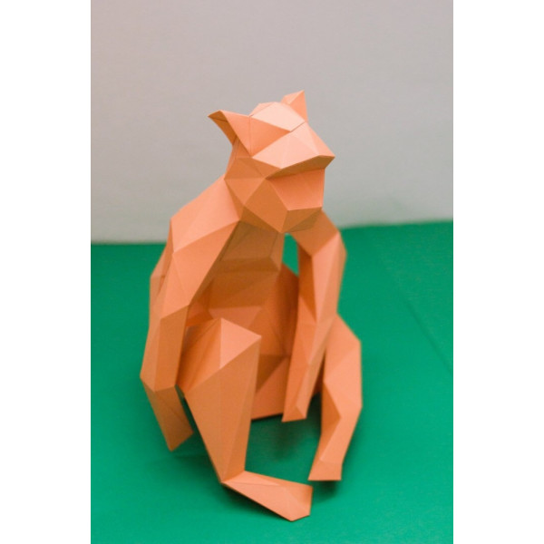 

Бумажная модель 3Decor Papercraft Обезьяна (46)