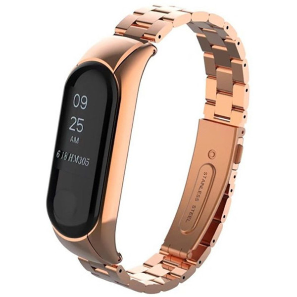 

Ремешок UWatch Metal Strap For Xiaomi Mi Band 3 Rose Gold