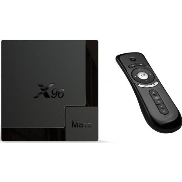 

HD-медиаплеер X96 MATE 4гб 32Гб Allwinner H616 Андроид 10+ T2 Air Mouse Аэро пульт