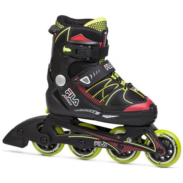 

Роликовые коньки Fila 16 010616140 X-ONE XL 38-41 black/red/lime