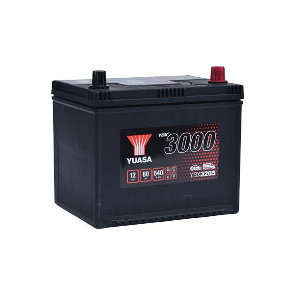 

Yuasa 12V 60Ah SMF Battery Japan YBX3205 (0)