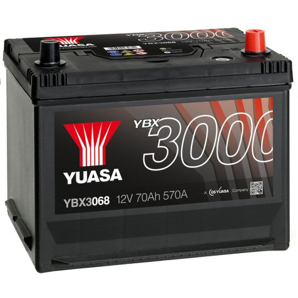 

Yuasa 12V 70Ah SMF YBX3068 (0)