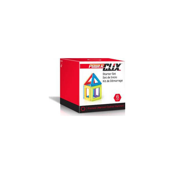 

Конструктор Guidecraft PowerClix Frames Базовый набор, 6 деталей (G9480)