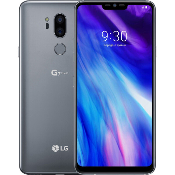 

LG G7 ThinQ 4/64GB Platinum Gray (G710EM) 1SIM Refurbished A-