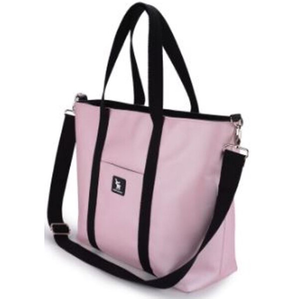

Сумка для коляски Cottonmoose Shopper 750/146 pearl pink leather (розовая пудра эко-кожа)