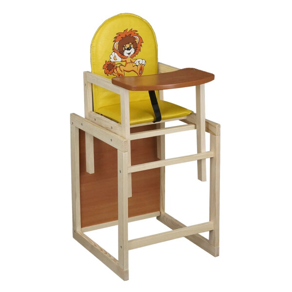 

Детский стульчик для кормления №202 "Лев". Yellow (53881)