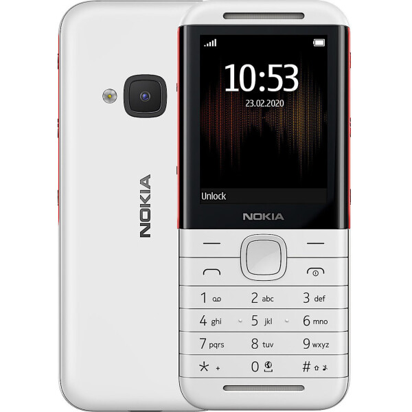 

Nokia 5310 TA-1212 DS White/Red (бело-красный)