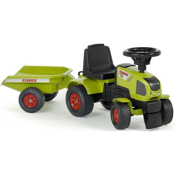

Детская каталка Falk Трактор-каталка Claas AXOS зеленый с прицепом (1012B) (1012B)