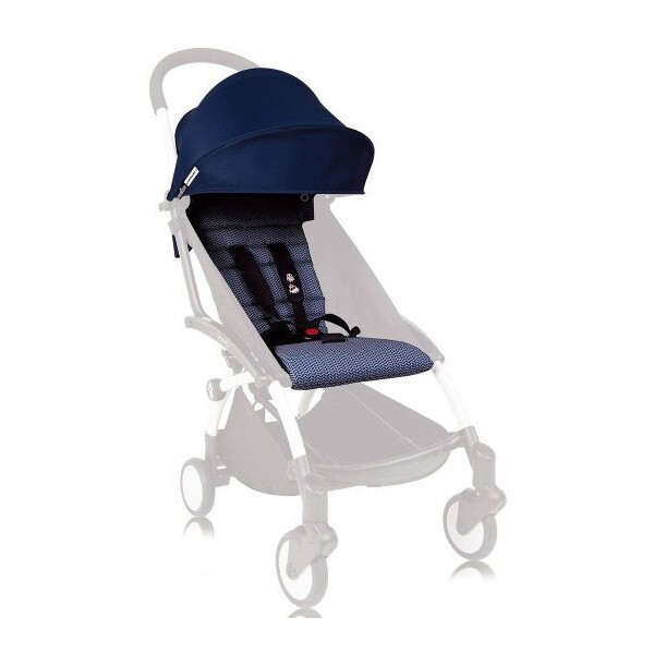 

Текстиль для коляски Babyzen YOYO Plus 6+ с капюшоном и матрасом Blue Air France (BZ10108-11)